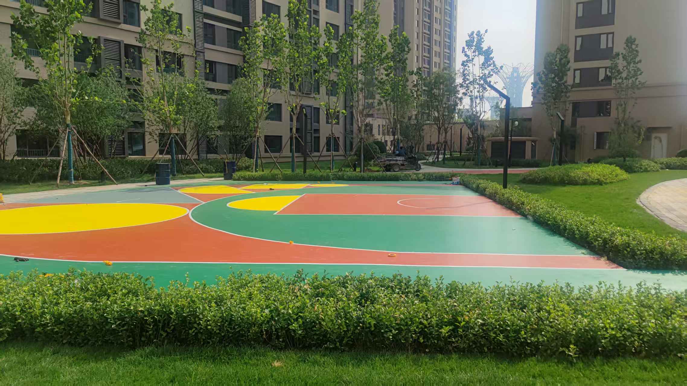 吴忠市混合型塑胶跑道塑胶地面 - 一站式服务